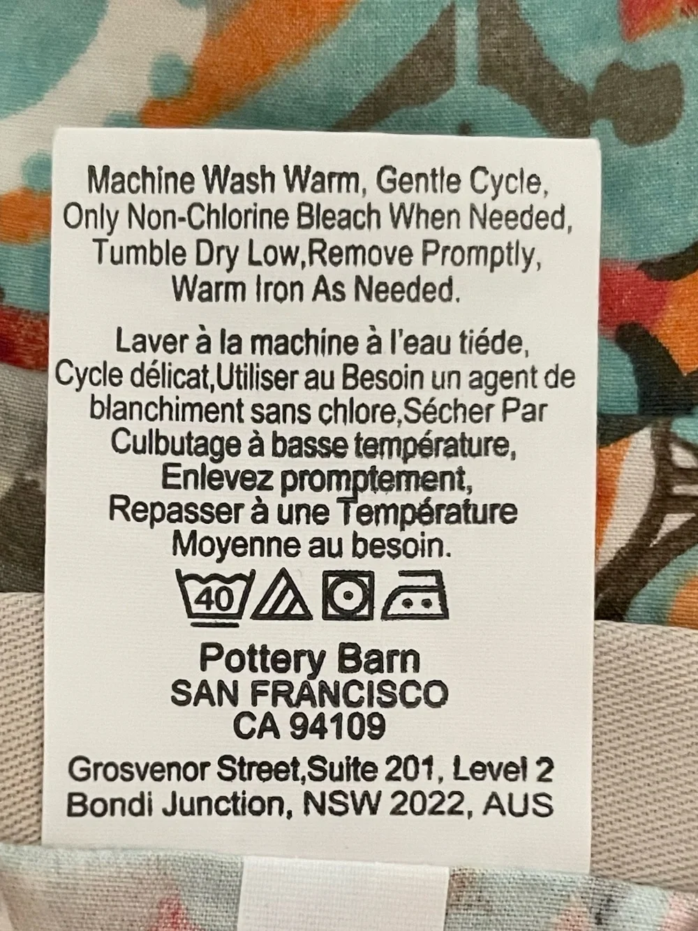 Set of Two Pottery Barn Paloma King Pillow Shams